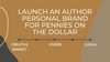 Author Personal Brand For Pennies On The Dollar