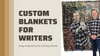 Custom Blankets for Book Lovers & Writers: Cozy Inspiration for Literary Minds