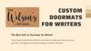 Custom Doormats & Welcome Mats For Writers & Authors