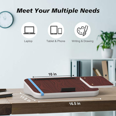 Oasis Lap Desk With Tablet Holder & Detachable Mouse Tray